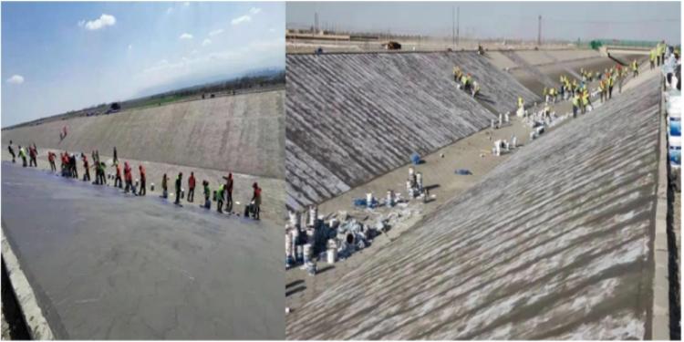 新疆某大型输水河道（项目涉密）防腐防水工程